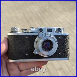 Vintage FED Rangefinder 35mm Camera with 3.5 50mm Lens Russian Leica