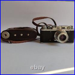 Vintage FED Rangefinder 35mm Camera with 3.5 50mm Lens Russian Leica