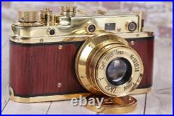 Vintage Film camera Leica II D Berlin 1936, Lens f2.8/52mm