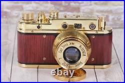 Vintage Film camera Leica II D Berlin 1936, Lens f2.8/52mm