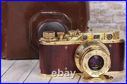 Vintage Film camera Leica Kriegsmarine, Lens f2.8/52mm