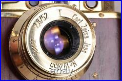 Vintage Film camera Leica Kriegsmarine, Lens f2.8/52mm