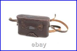 Vintage Genuine E Leitz Wetzlar Leica III A B C Leather Camera Case 4 Elmar 50mm