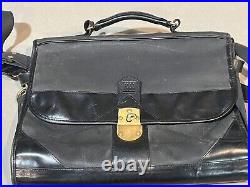 Vintage Handmade Fogg Score Satchel Camera Bag Black Retired Model for LEICA