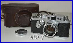 Vintage LEICA IIIg Ernst LEITZ WETZLAR Obj SUMMICRON Film Camera