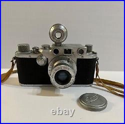 Vintage Leica D. R. P. Ernst Leitz Wetzlar Camera Germany #499657 withViewfinder 9cm