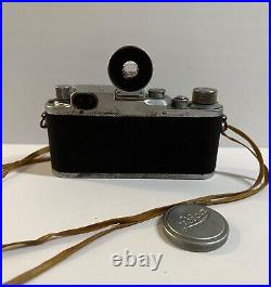 Vintage Leica D. R. P. Ernst Leitz Wetzlar Camera Germany #499657 withViewfinder 9cm