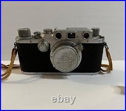 Vintage Leica D. R. P. Ernst Leitz Wetzlar Camera Germany #499657 withViewfinder 9cm