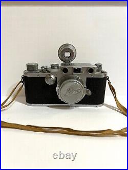 Vintage Leica D. R. P. Ernst Leitz Wetzlar Camera Germany #499657 withViewfinder 9cm