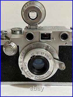 Vintage Leica D. R. P. Ernst Leitz Wetzlar Camera Germany #499657 withViewfinder 9cm