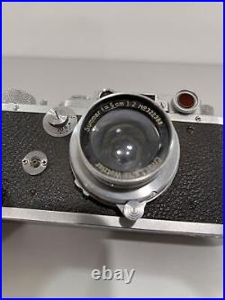 Vintage Leica D. R. P. Ernst Leitz Wetzlar Camera f=5cm 12, No224366