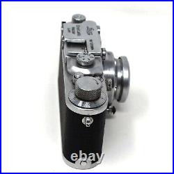 Vintage Leica D. R. P. Ernst Leitz Wetzlar Summar Camera f 5cm # 121884 with case