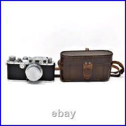 Vintage Leica D. R. P. Ernst Leitz Wetzlar Summar Camera f 5cm # 121884 with case