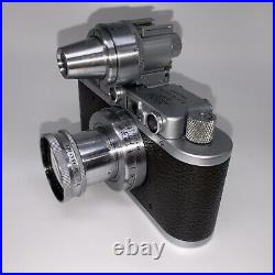 Vintage Leica DRP Ernst Leitz Wetzlar #205481 WithSonnar, Lens Summar F=5cm 12