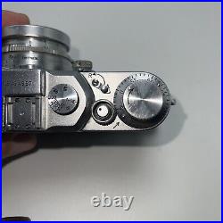 Vintage Leica DRP Ernst Leitz Wetzlar 35mm film camera Untested As Is For Parts