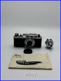 Vintage Leica DRP Ernst Leitz Wetzlar Camera Serial No. 352290