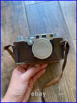 Vintage Leica DRP Ernst Leitz Wetzlar Camera Tested Germany