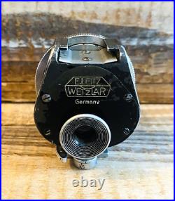 Vintage Leica Ernst Leitz Wetzler Black View Finder 50027 Germany