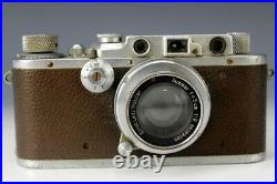 Vintage Leica Germany DRP Ernst Leitz Wetzlar 35mm Camera Body No 182442 with Lens