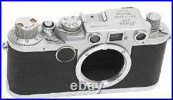 Vintage Leica IIF 35mm film camera body DEFECTIVE Rangefinder Screw Mount M39