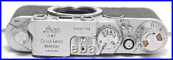 Vintage Leica IIF 35mm film camera body DEFECTIVE Rangefinder Screw Mount M39