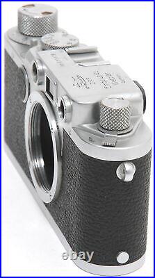 Vintage Leica IIF 35mm film camera body DEFECTIVE Rangefinder Screw Mount M39