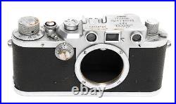 Vintage Leica IIIC camera body needs service Rangefinder 35mm Screw Mount Leit