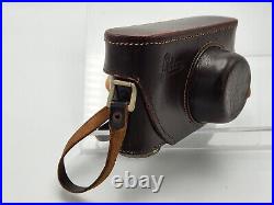 Vintage Leica Leitz Brown Leather Ever Ready Camera Case for IIIg / 3G & IIIF