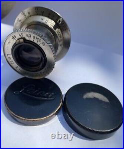 Vintage Leica Leitz Elmar 13.5 50mm Lens