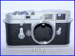 Vintage Leica M3 DS 35mm Film Rangefinder Camera. Circa 1955. Leica M Lenses