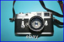 Vintage Leica M3 with Dual Range Summicron f=5, 12 lens