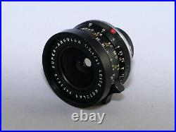 Vintage Leica Super Angulon-M 21mm f3.4 lens. 12501 Hood. Leica M4, M6, Leica MP