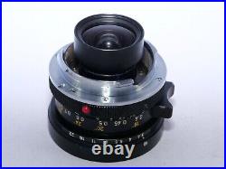 Vintage Leica Super Angulon-M 21mm f3.4 lens. 12501 Hood. Leica M4, M6, Leica MP