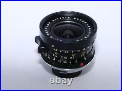 Vintage Leica Super Angulon-M 21mm f3.4 lens. 12501 Hood. Leica M4, M6, Leica MP