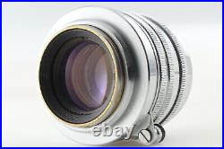 Vintage MINT Canon 50mm F1.8 Chrome Silver L39 LTM Leica Mount Lens From JAPAN