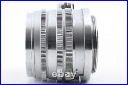 Vintage MINT Canon 50mm F1.8 Chrome Silver L39 LTM Leica Mount Lens From JAPAN