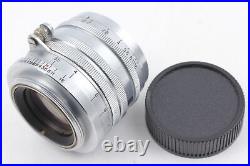 Vintage MINT Canon 50mm F1.8 Chrome Silver L39 LTM Leica Mount Lens From JAPAN