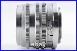 Vintage MINT Canon 50mm f1.8 Chrome Silver L39 LTM Leica Mount Lens From JAPAN