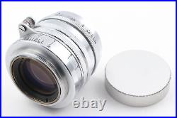 Vintage MINT Canon 50mm f1.8 Chrome Silver L39 LTM Leica Mount Lens From JAPAN