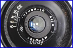 Vintage MINT Orion-15 6/28 28mm f/6 Lens For LTM M39 Leica RF Mount JAPAN