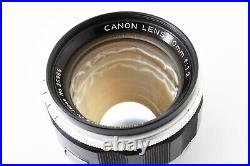 Vintage Mint? Canon 50mm f/1.2 Lens LTM L39 Leica Screw Mount From JAPAN