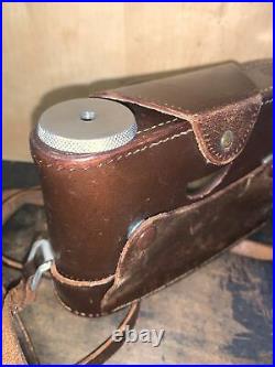 Vintage Original Leica Leather Camera Case For M1 M2 M3 M4 withStrap