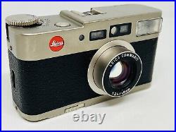 Vintage Rare Leica CM Point & Shoot Film Camera Summarit 40mm f/2.4 Prototype