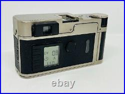 Vintage Rare Leica CM Point & Shoot Film Camera Summarit 40mm f/2.4 Prototype