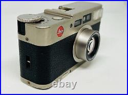 Vintage Rare Leica CM Point & Shoot Film Camera Summarit 40mm f/2.4 Prototype