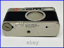 Vintage Rare Leica CM Point & Shoot Film Camera Summarit 40mm f/2.4 Prototype