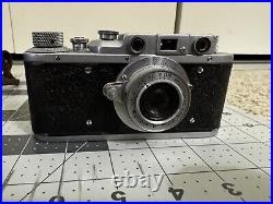 Vintage Zorki Camera Industar-22 35mm, N5079735, SovietUSSR Leica Copy With Papers