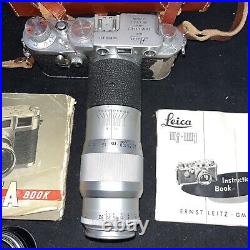 Vintage leica film camera
