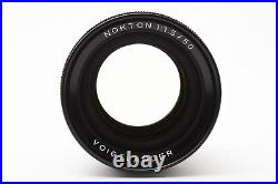 Voigtlander NOKTON Vintage Line 50mm F1.5 II Black For Leica M mount Excellent