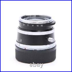 Voigtlander ULTRON Vintage Line 28mm F/2 Aspherical Type I VM (Leica M) #349